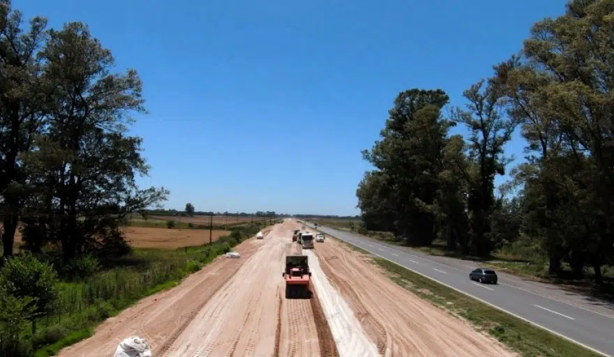 Expectativa en la región por el avance de la autopista en la Ruta 5 Expectativa en la región por el avance de la autopista en la Ruta 5