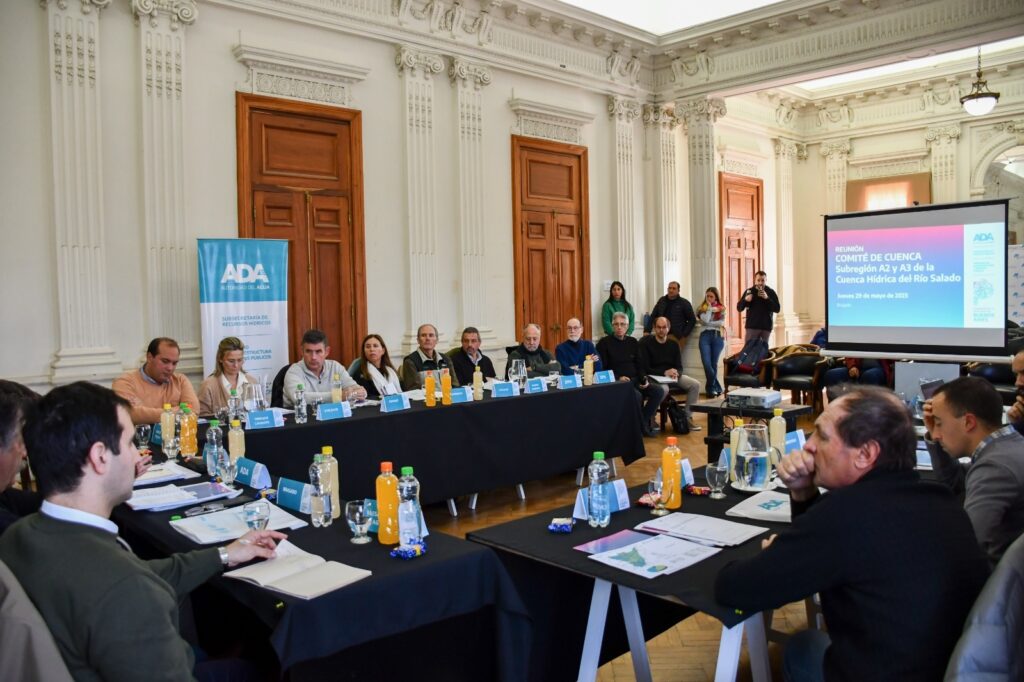 SITUACIÓN HÍDRICA EN LA REGIÓN: REUNIÓN DE COMITÉ DE CUENCA DEL RÍO SALADO SITUACIÓN HÍDRICA EN LA REGIÓN: REUNIÓN DE COMITÉ DE CUENCA DEL RÍO SALADO