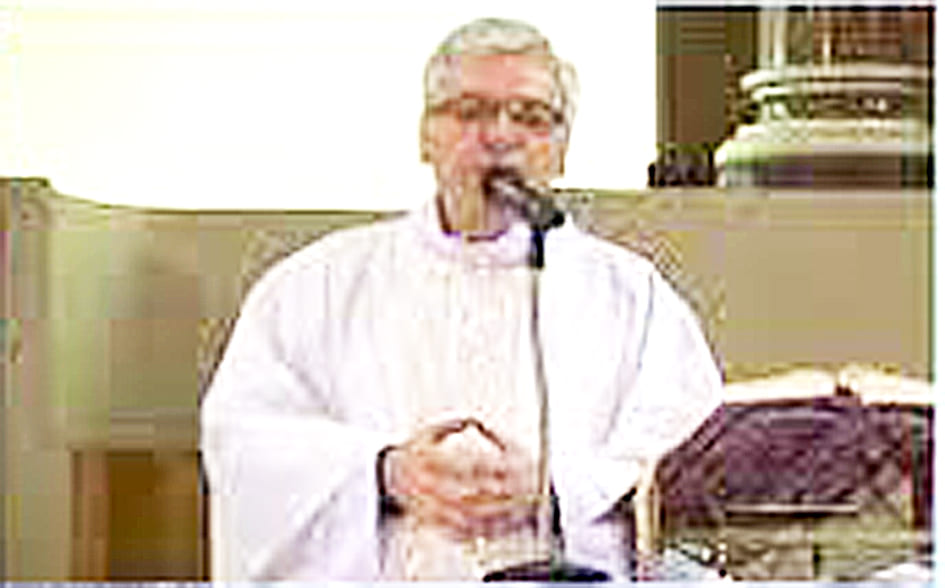 El Padre Tomász anunció el cronograma de las misas de Navidad
