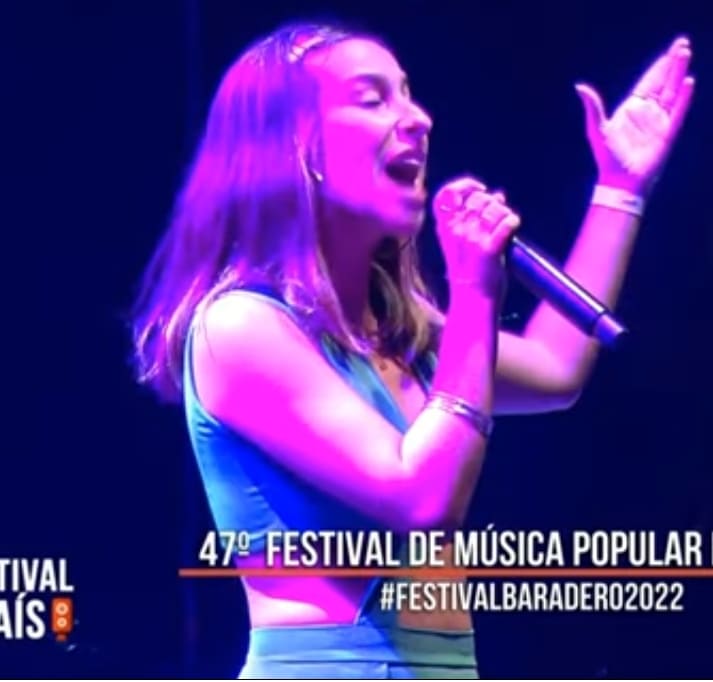 Paloma Angione se lució en el Festival Nacional de Baradero