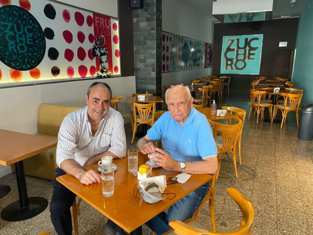 Jorge "Chapu" Fernández se reunió con el futuro presidente del Partido Justicialista