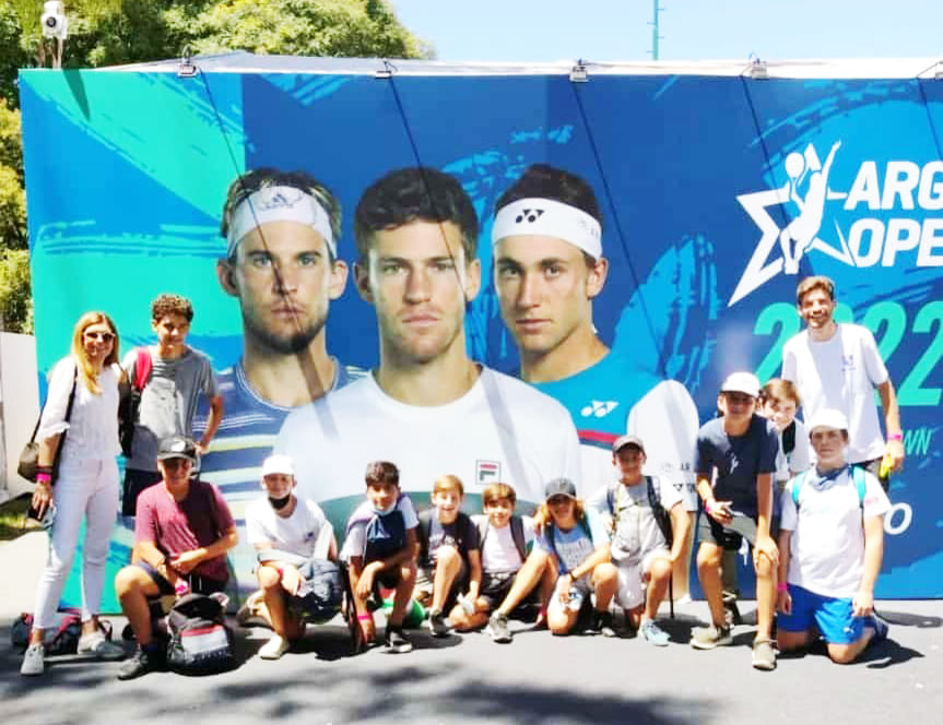 Tenis Bragado Club presente en el Argentina Open: En el Lawn Tenis Club