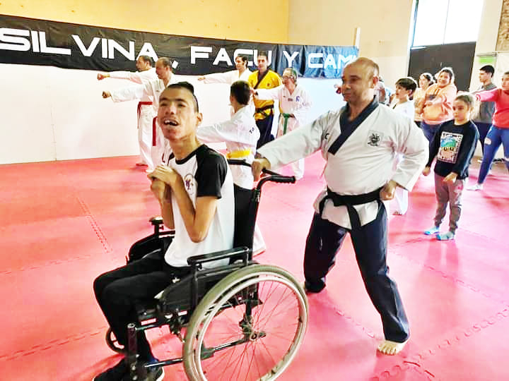 Exitoso comienzo de para-taekwondo en Bragado