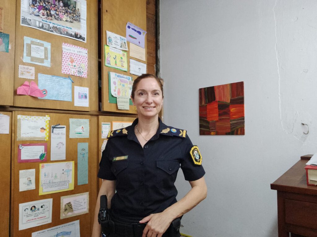 Entrevista a Liliana Pelle, Jefa de la Policía Comunal de Bragado
