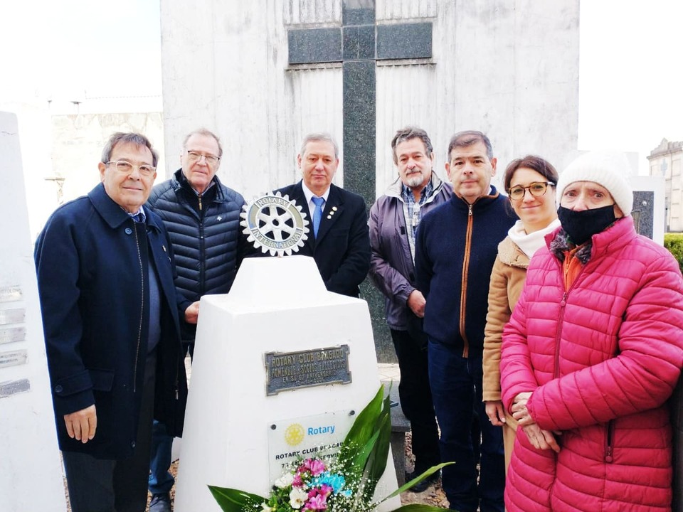 En el Día del Rotario, brindaron homenaje a los socios fallecidos