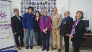 La gobernadora de Rotary Noemí Sosa visitó Bragado