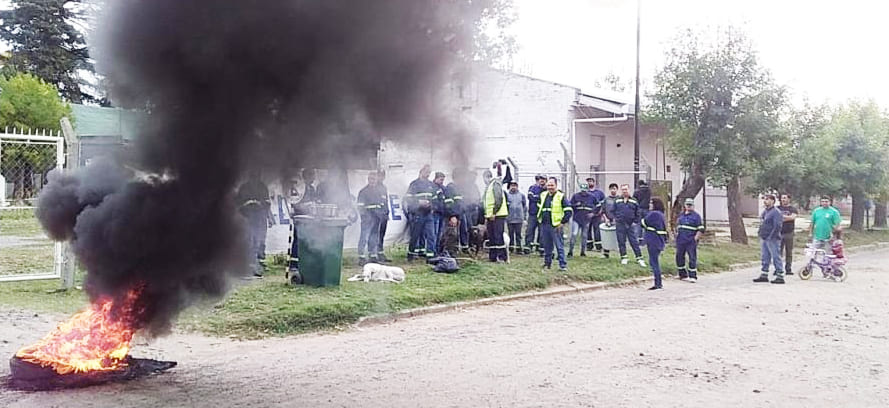 Paro general de los trabajadores ferroviarios de TMH