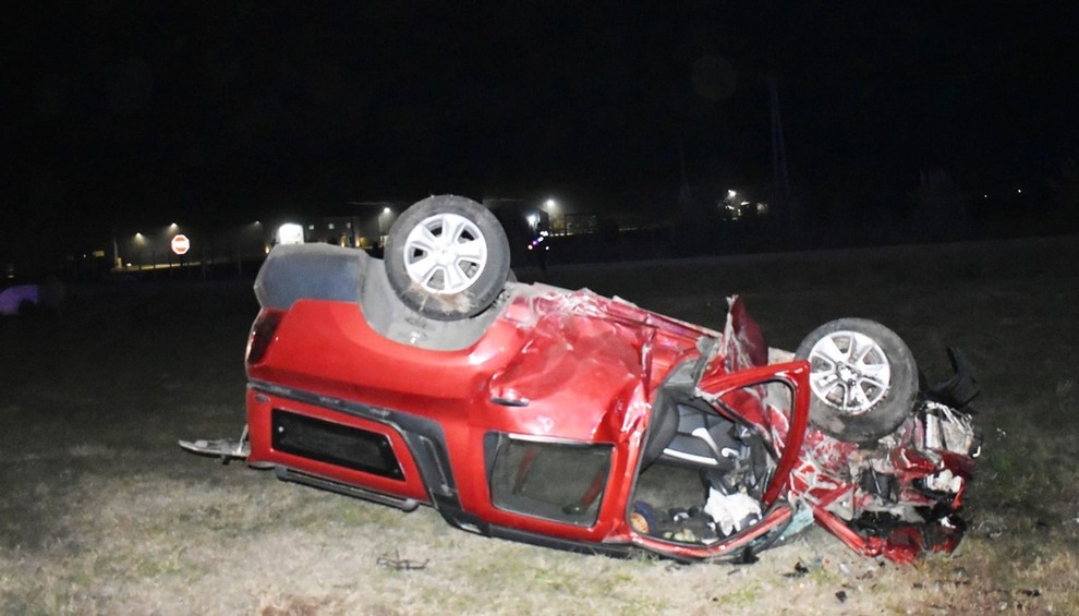 Matrimonio bragadense sufrió accidente en Ruta 5, a la altura de Suipacha