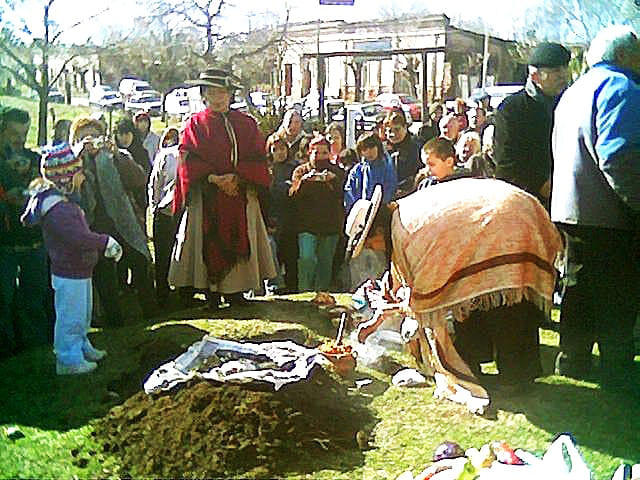 Año nuevo Mapuche: se realizó el ritual en Olascoaga