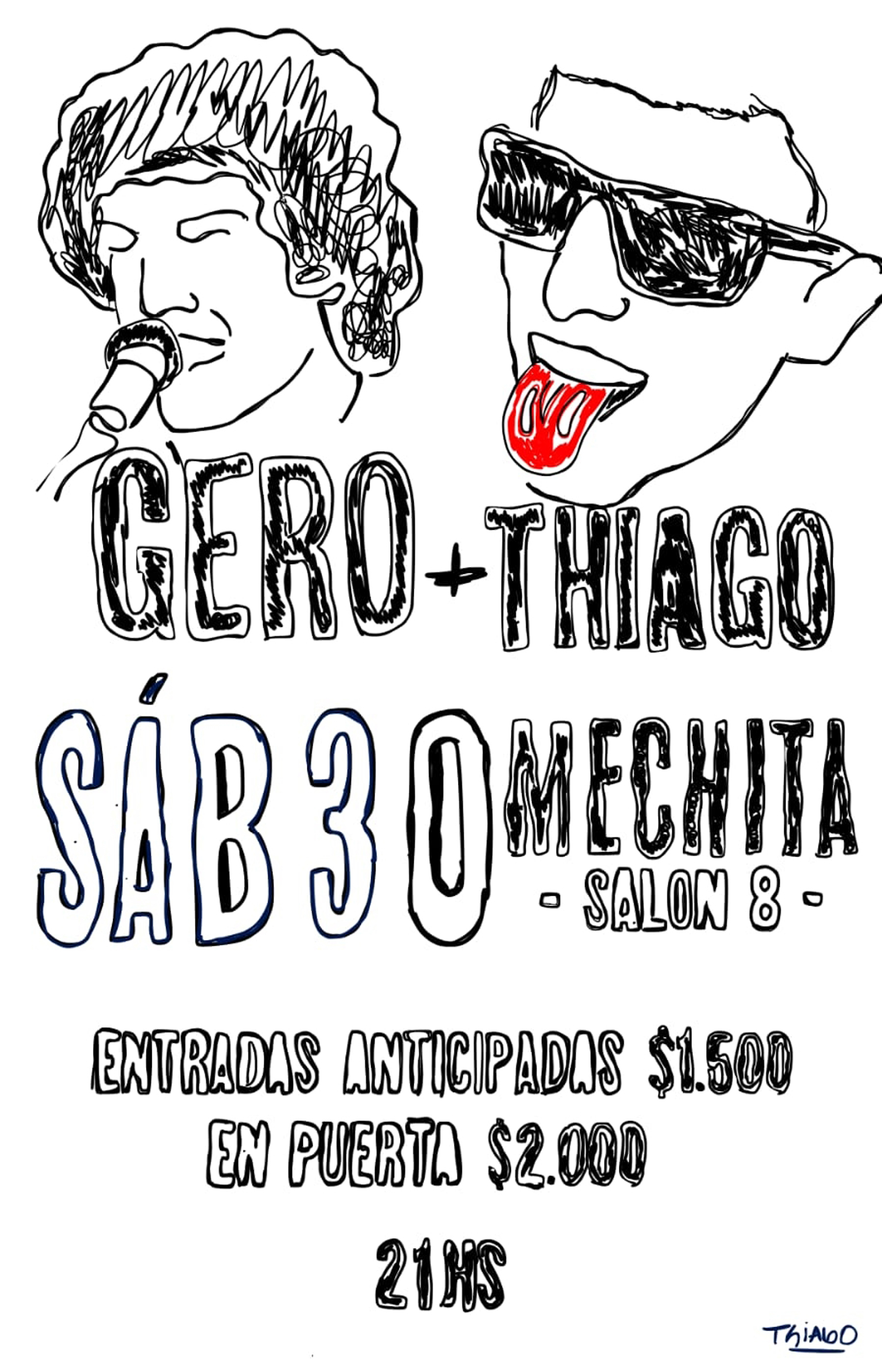 Gero Y Thiago Se Presentarán En El Salón 8 De Mechita La Voz De Bragado