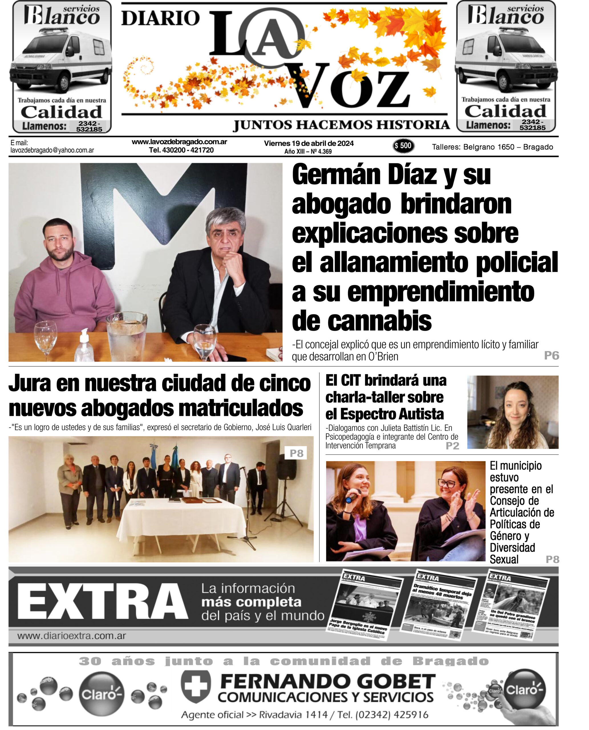 La Voz-Jueves 19/04/2024