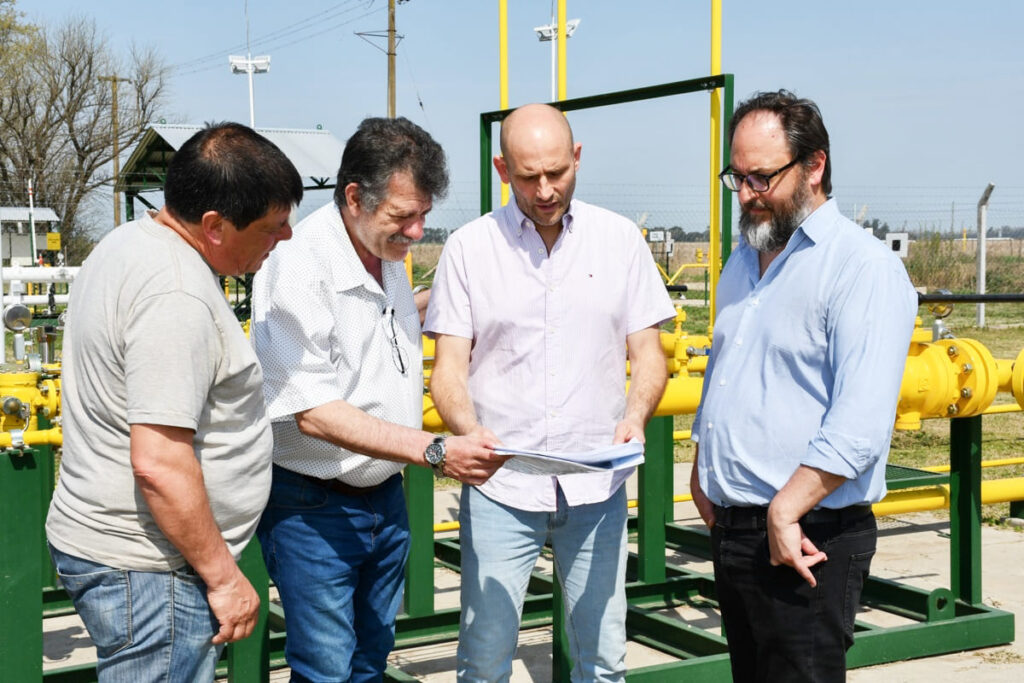 Barenghi destacó la reactivación del proyecto del gas para Mechita