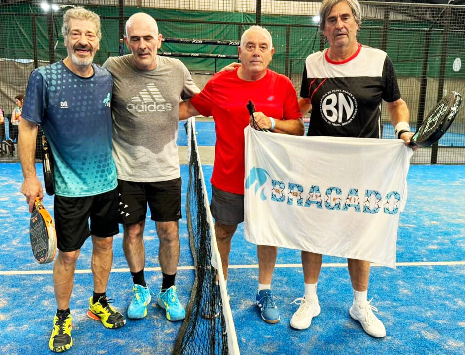 Gloria bragadense en el pádel de Mar del Plata