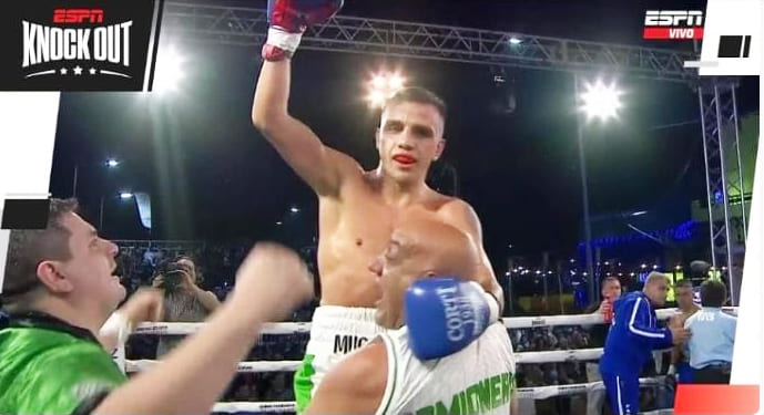 El representante de Camioneros ganó por knock out