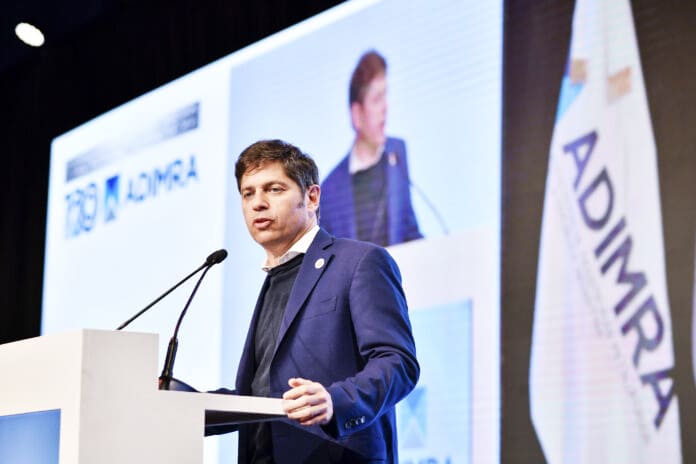 Kicillof felicitó a Cristina por su proclamación como presidenta del PJ