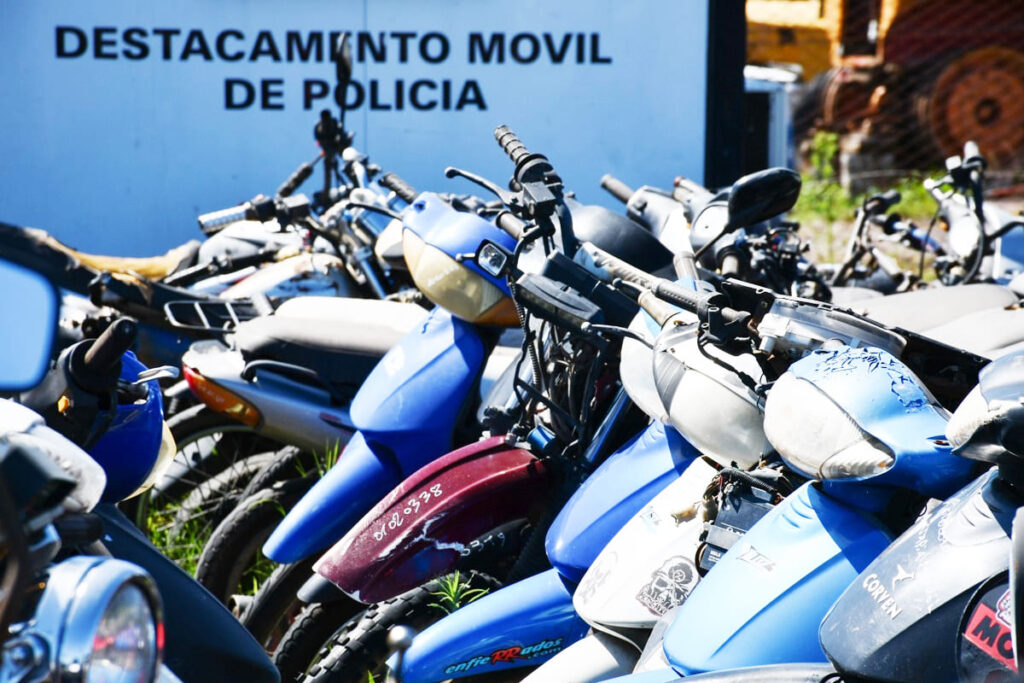 Ordenamiento vial: se secuestraron más de 500 motos en lo que va del año