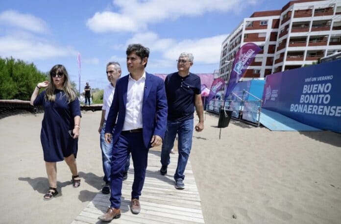 Axel Kicillof en Pinamar y Villa Gesell: agenda de seguridad, vivienda y vulnerabilidad social