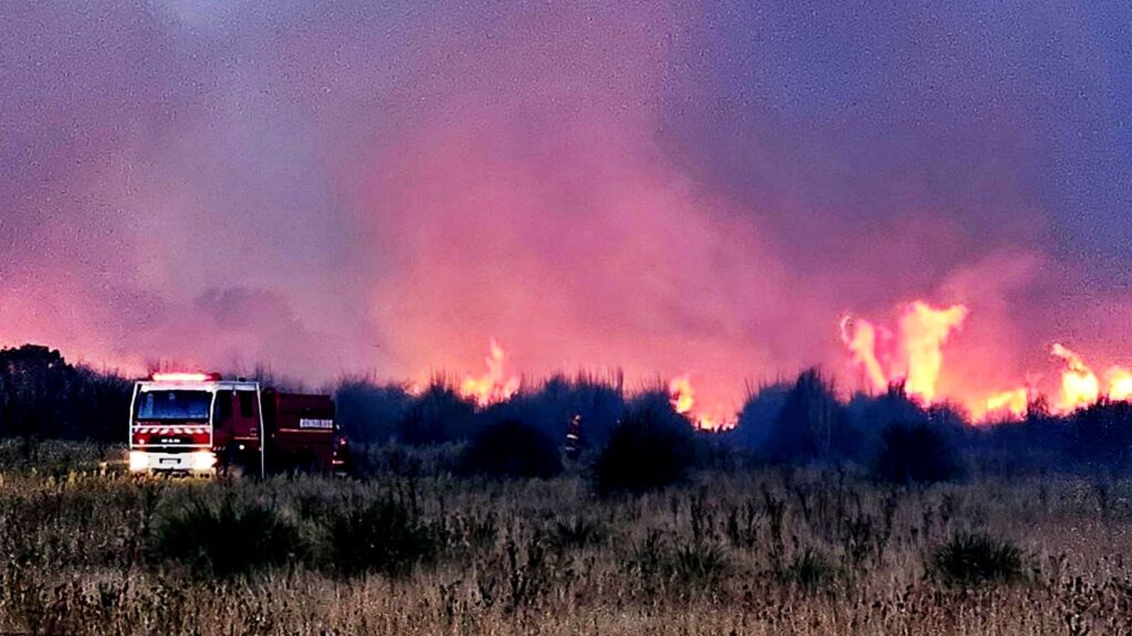 El día domingo intenso trabajo de Bomberos de Mechita, Alberti y Bragado