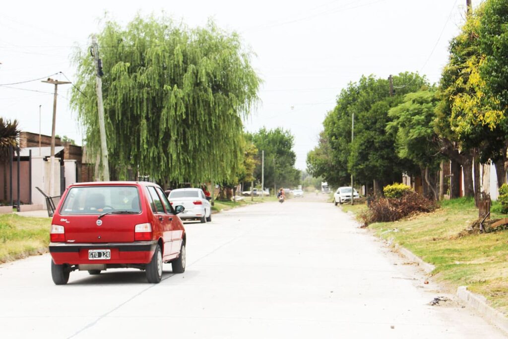 Obra terminada: más pavimento en barrio Entre Ríos Norte