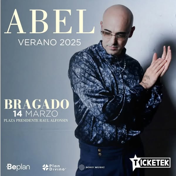 ABEL PINTOS EN BRAGADO: ¡COMENZO LA VENTA PRESENCIAL DE ENTRADAS!