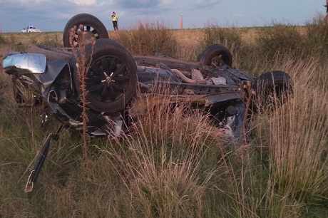 Accidente fatal en Ruta Nacional 5