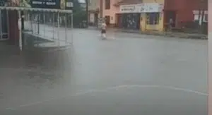 10 evacuados debido a la lluvia de ayer