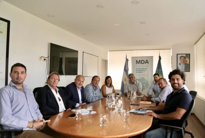 Rodríguez dialogó con productores sobre el congelamiento de la 1° cuota del inmobiliario rural