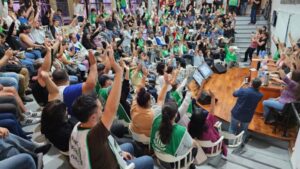 ATE: marcha con los jubilados, una carpa frente al Congreso y paro nacional el 27