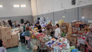 Campaña solidaria: las donaciones bragadenses llegaron a Bahía Blanca