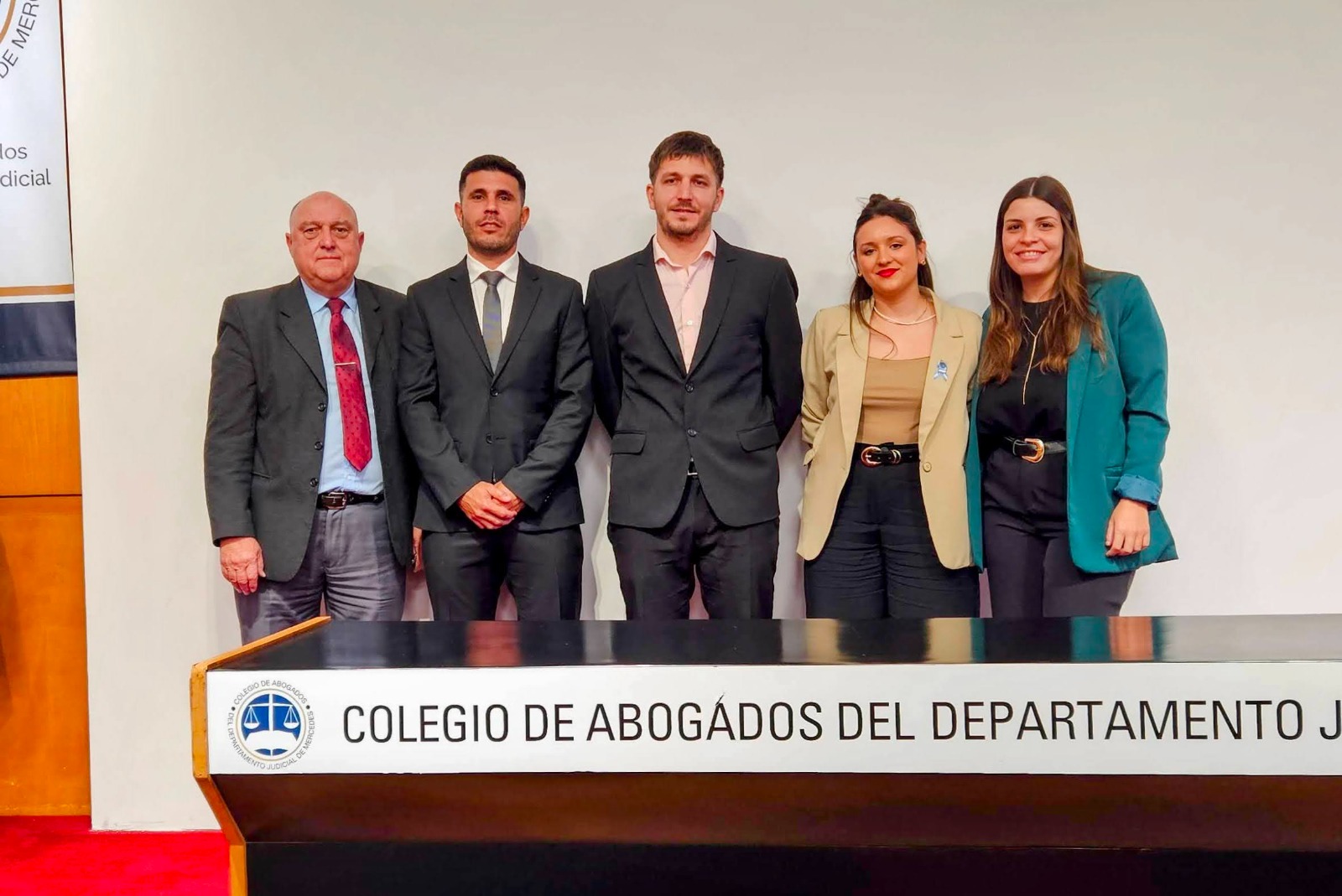 Nuevos matriculados se incorporaron al Colegio de Abogados de Mercedes