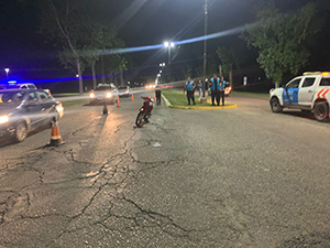 INFORME POLICIAL ALCOHOLIZADO EMBISTIÓ VALLADO DE LA EMPRESA ABSA 