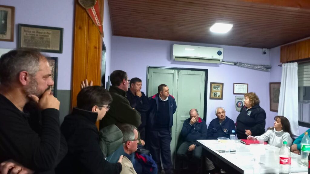 Reunión Regional de Bomberos Voluntarios en Suipacha