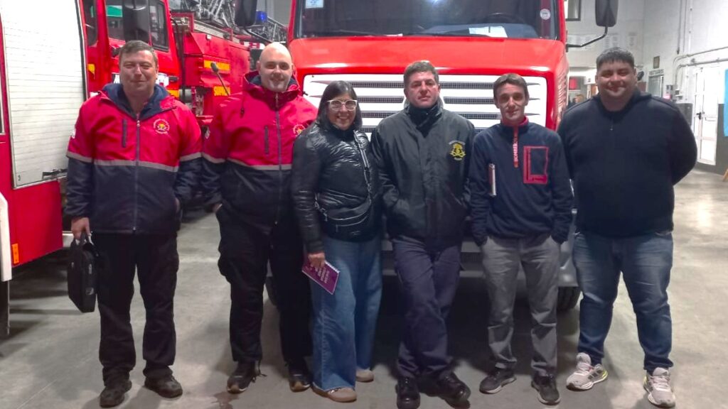 Reunión Regional de Bomberos Voluntarios en Suipacha