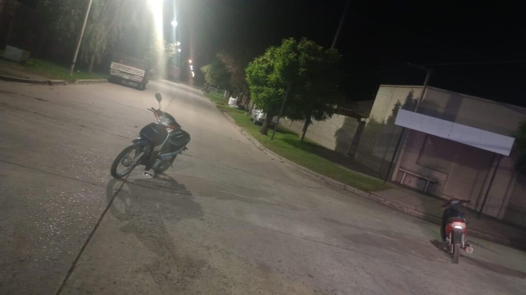 Colisión de motos
