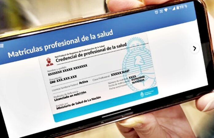 Matrícula nacional, único requisito para que los profesionales de la salud puedan trabajar en organismos del Estado