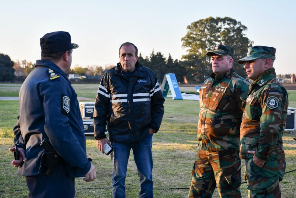 SEGURIDAD RURAL: VUELOS PREVENTIVOS CON DRON EN EL AERÓDROMO MUNICIPAL