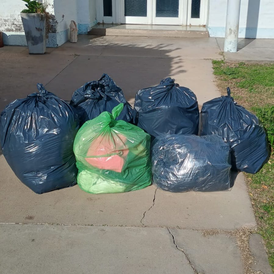 LA PEÑA SANLORENCISTA BRAGADENSE LLEVÓ SOLIDARIDAD A OLASCOAGA CON SU CAMPAÑA DE ABRIGO